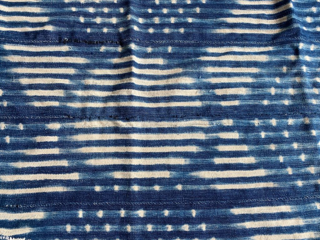 Antique Indigo Mali Textile 423H - Andrianna Shamaris