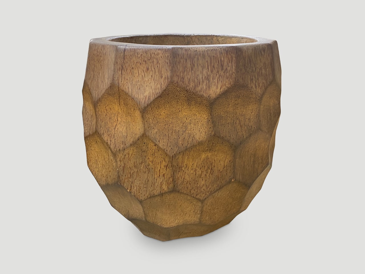 palm wood container