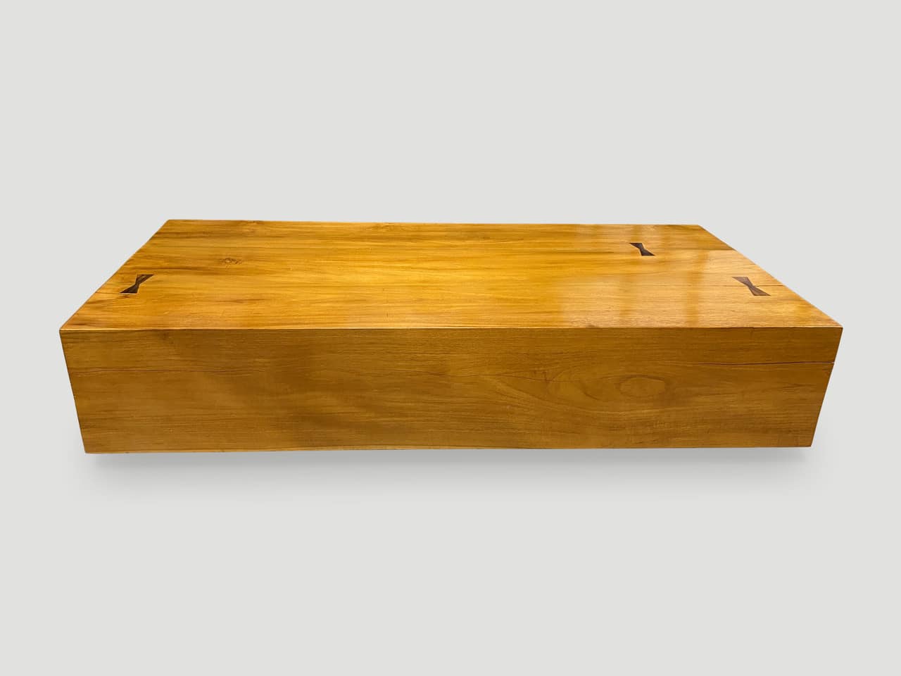 modern teak wood coffee table