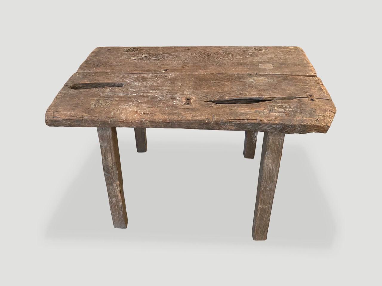 Wabi Sabi side table or small console table