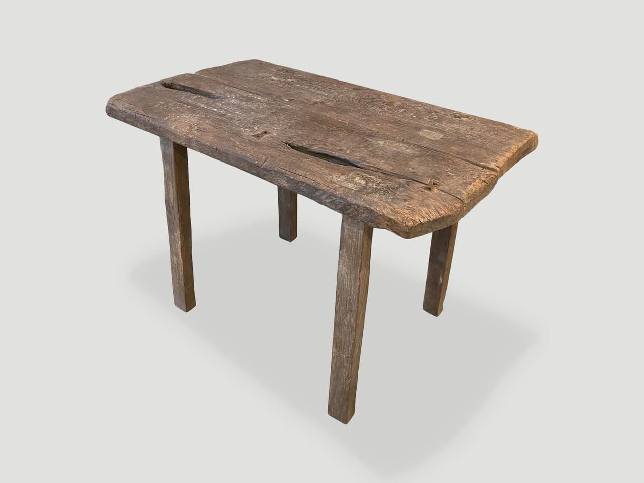Wabi Sabi side table or small console table