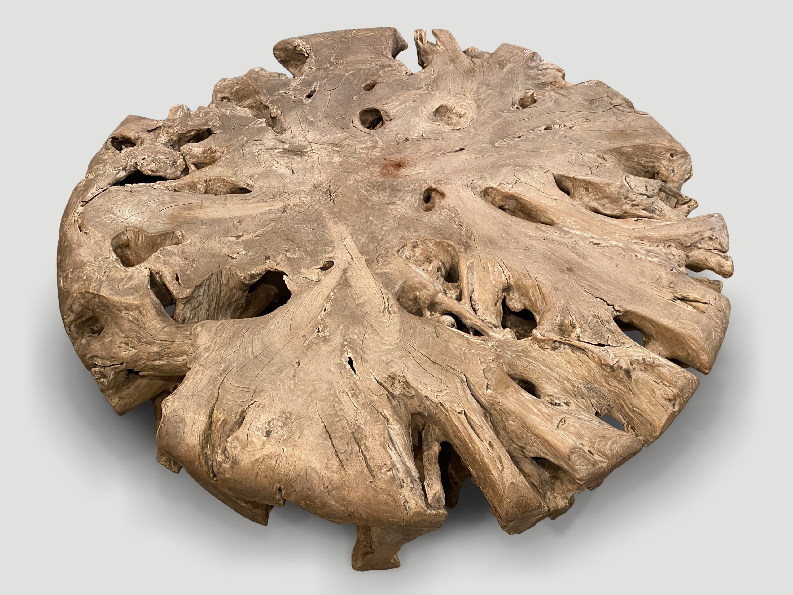 teak root coffee table