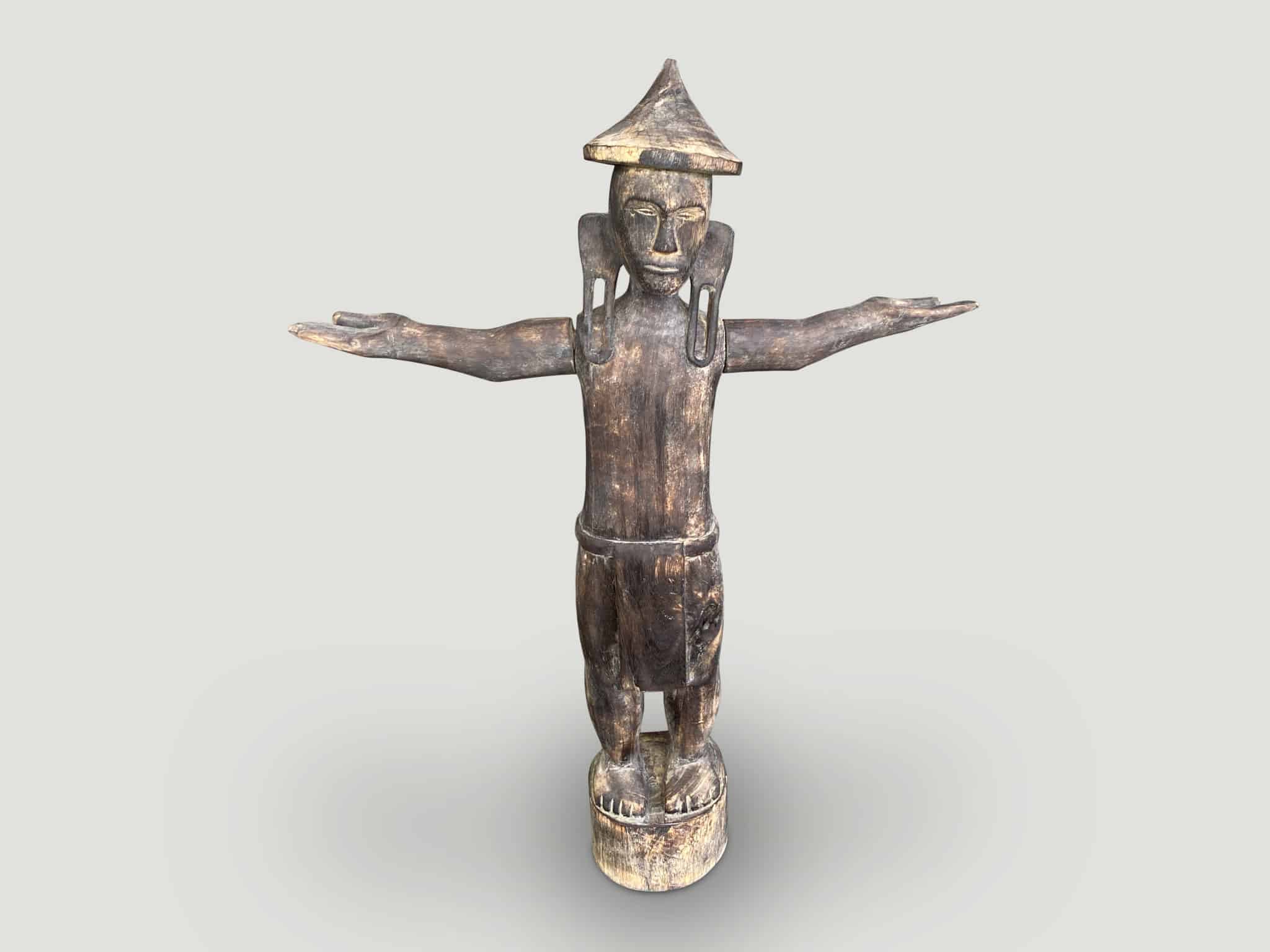 Antique male ‘police' statue