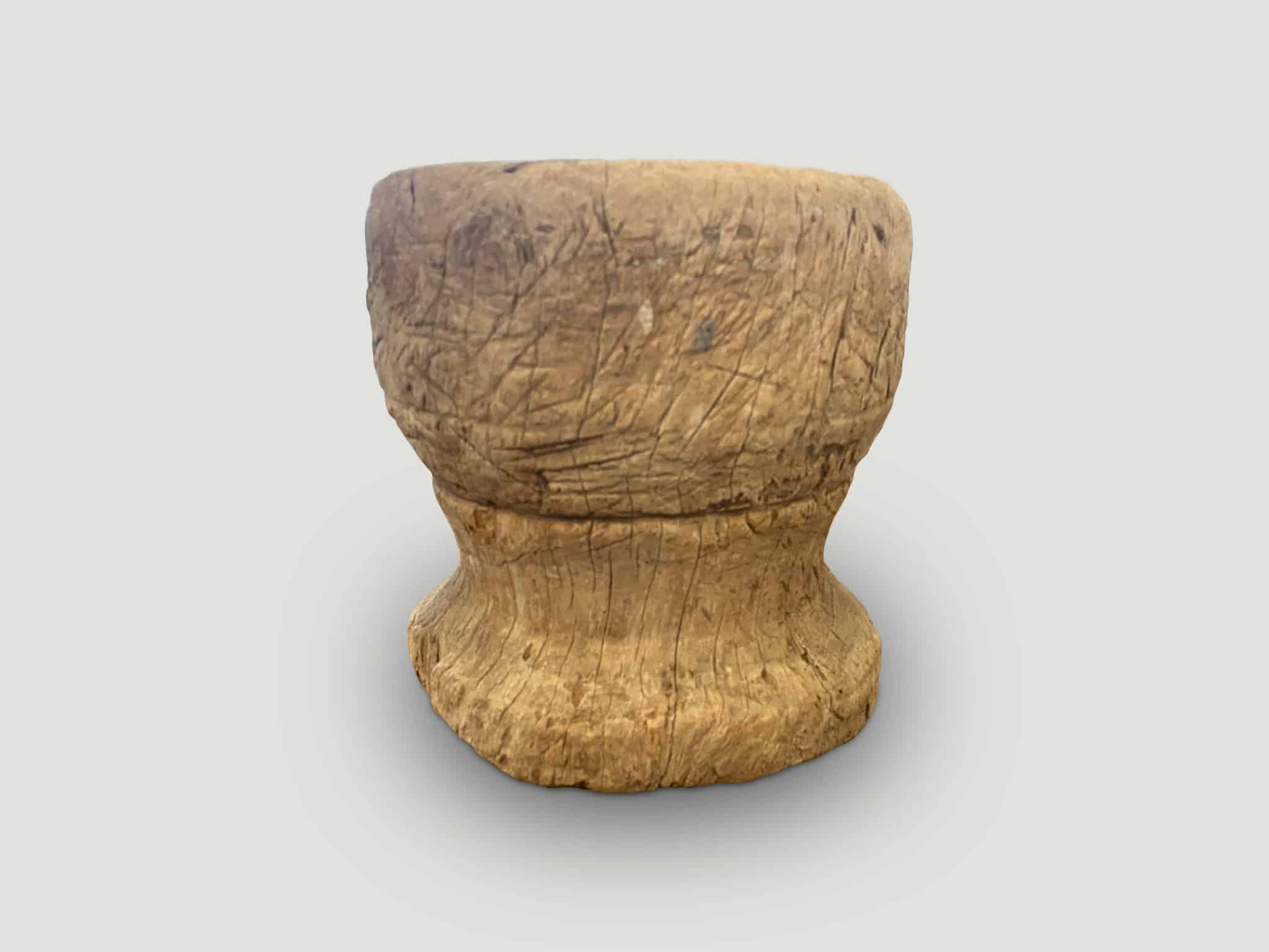 hand carved antique bowl