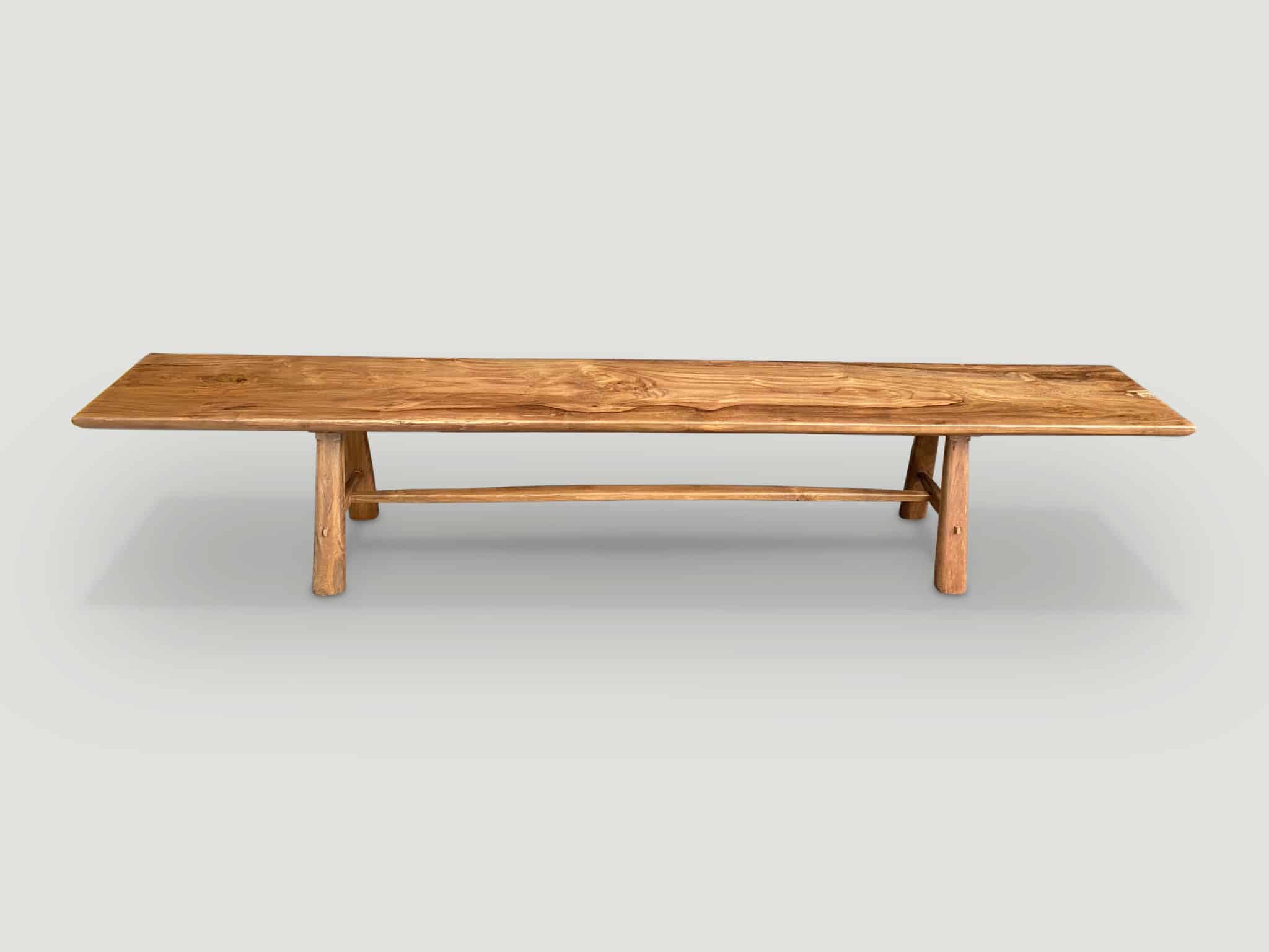 MID CENTURY COUTURE BENCH