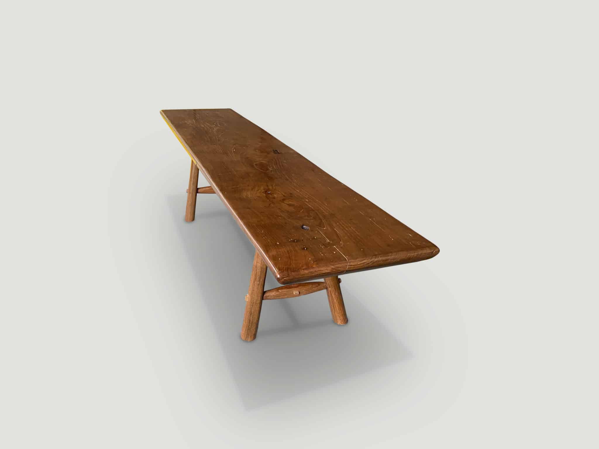 mid century couture bench