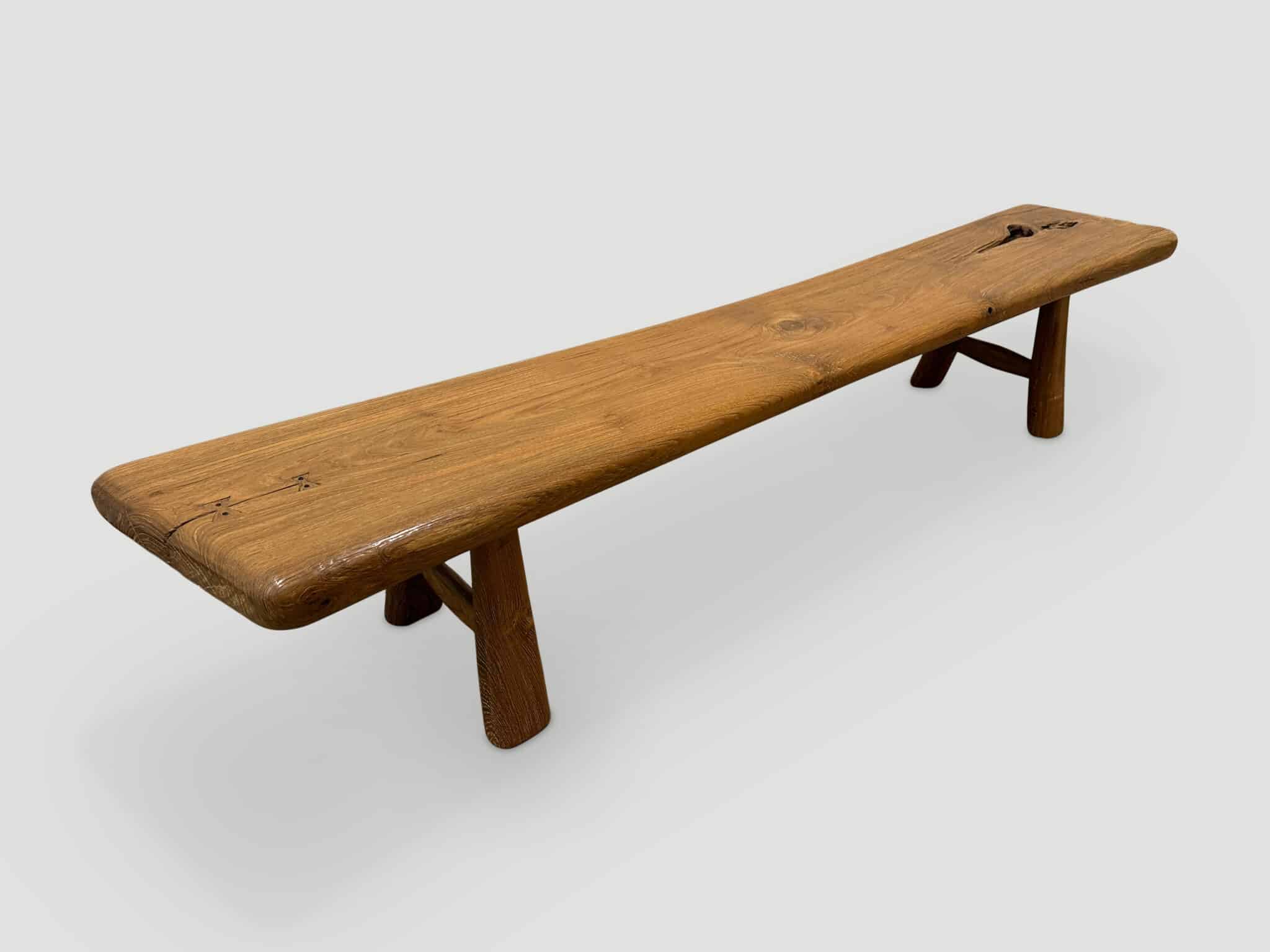 MID CENTURY COUTURE BENCH