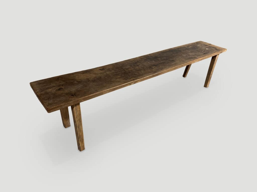 Antique Wabi Sabi Bench Z848X - Andrianna Shamaris