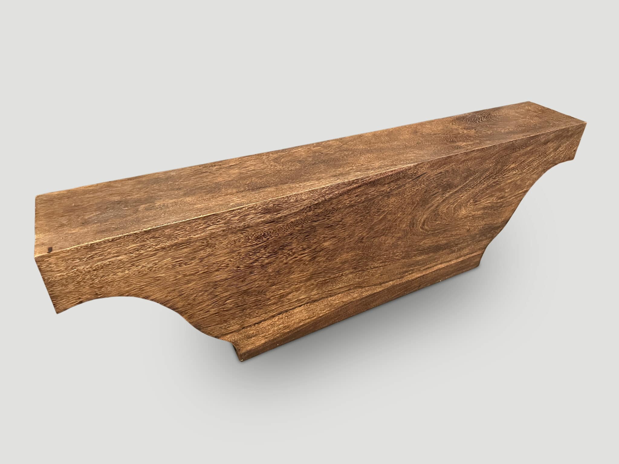 reclaimed suar wood console or bench