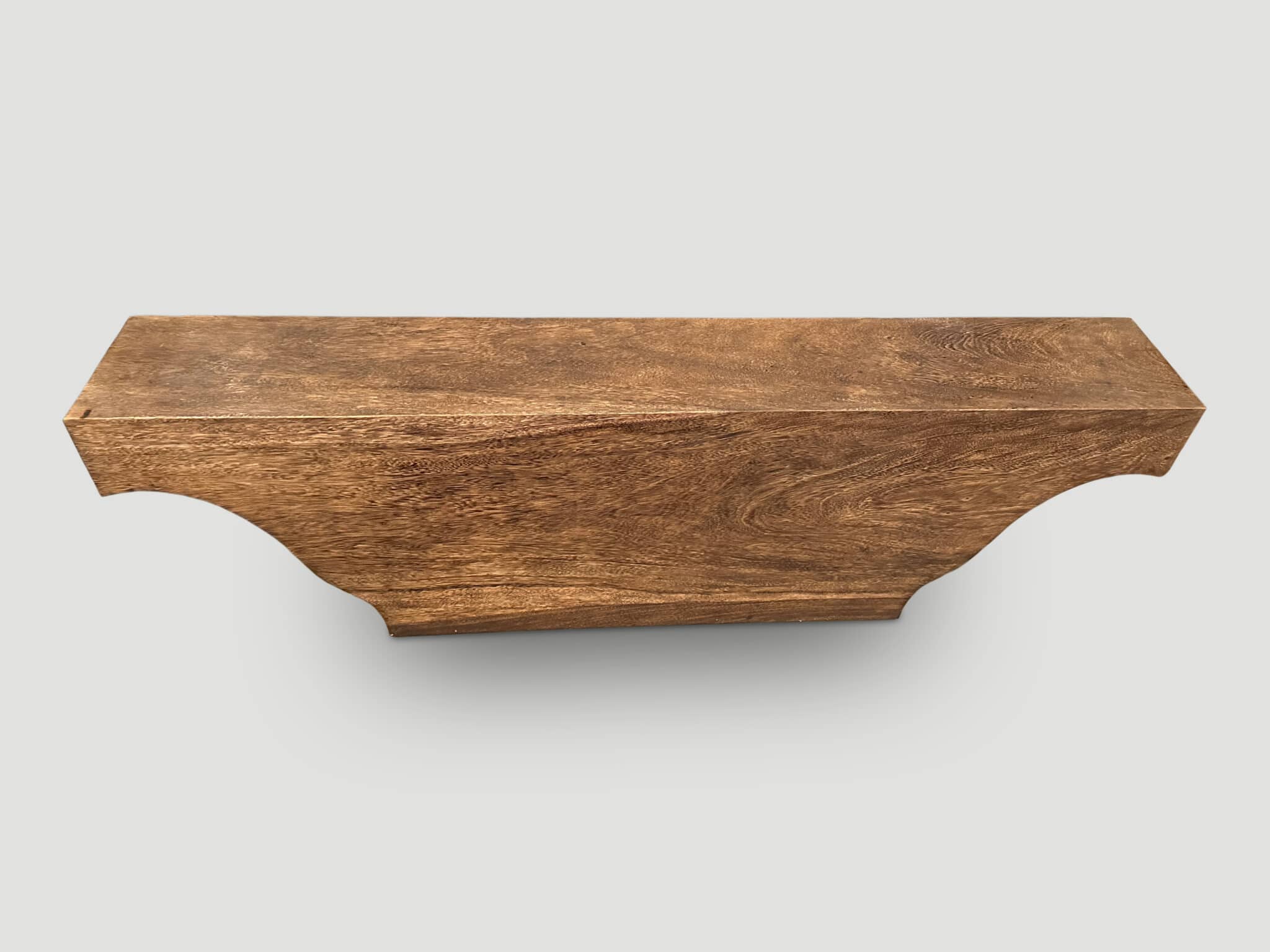 reclaimed suar wood console or bench