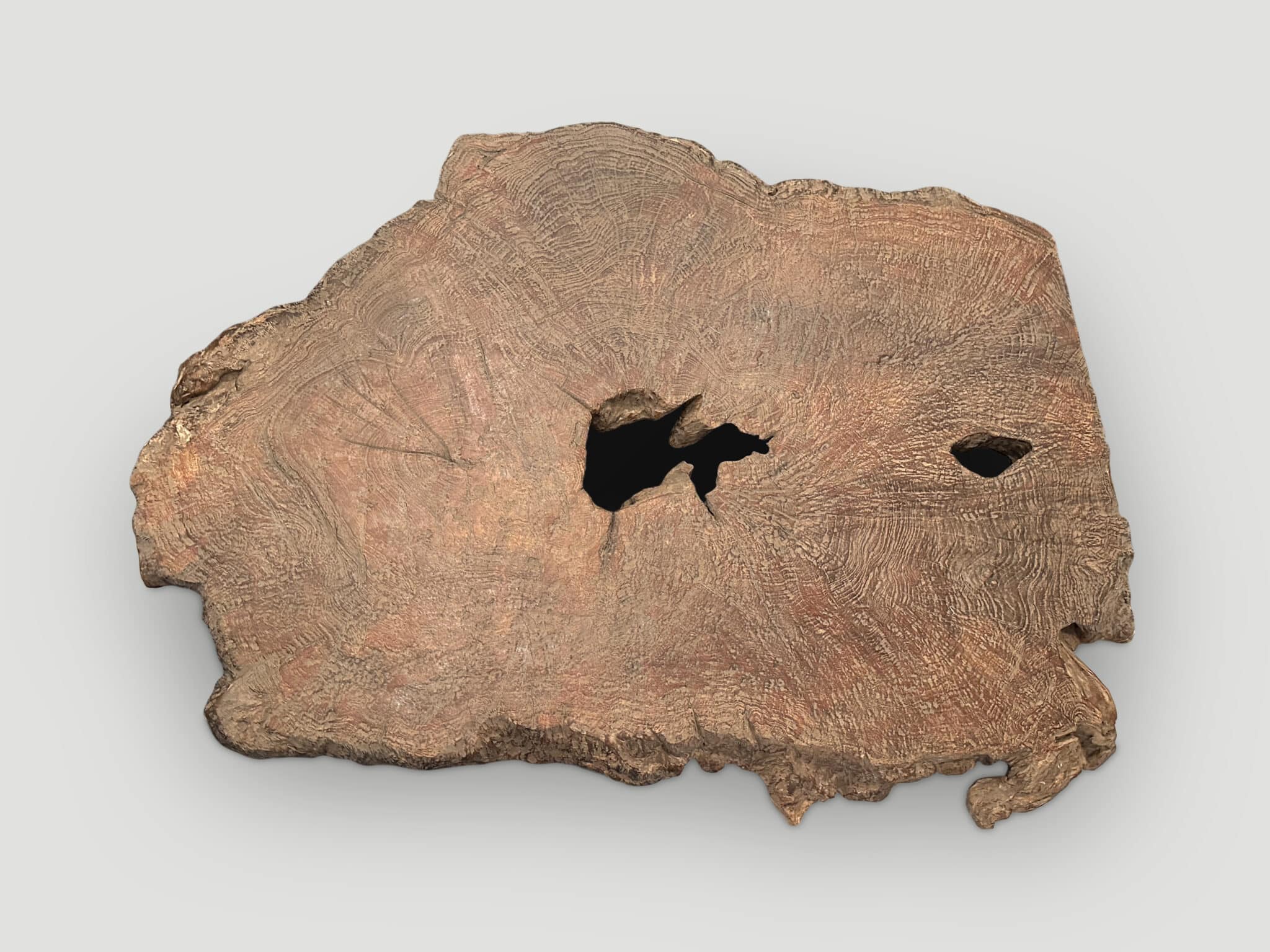 rare teak wood slab or table top