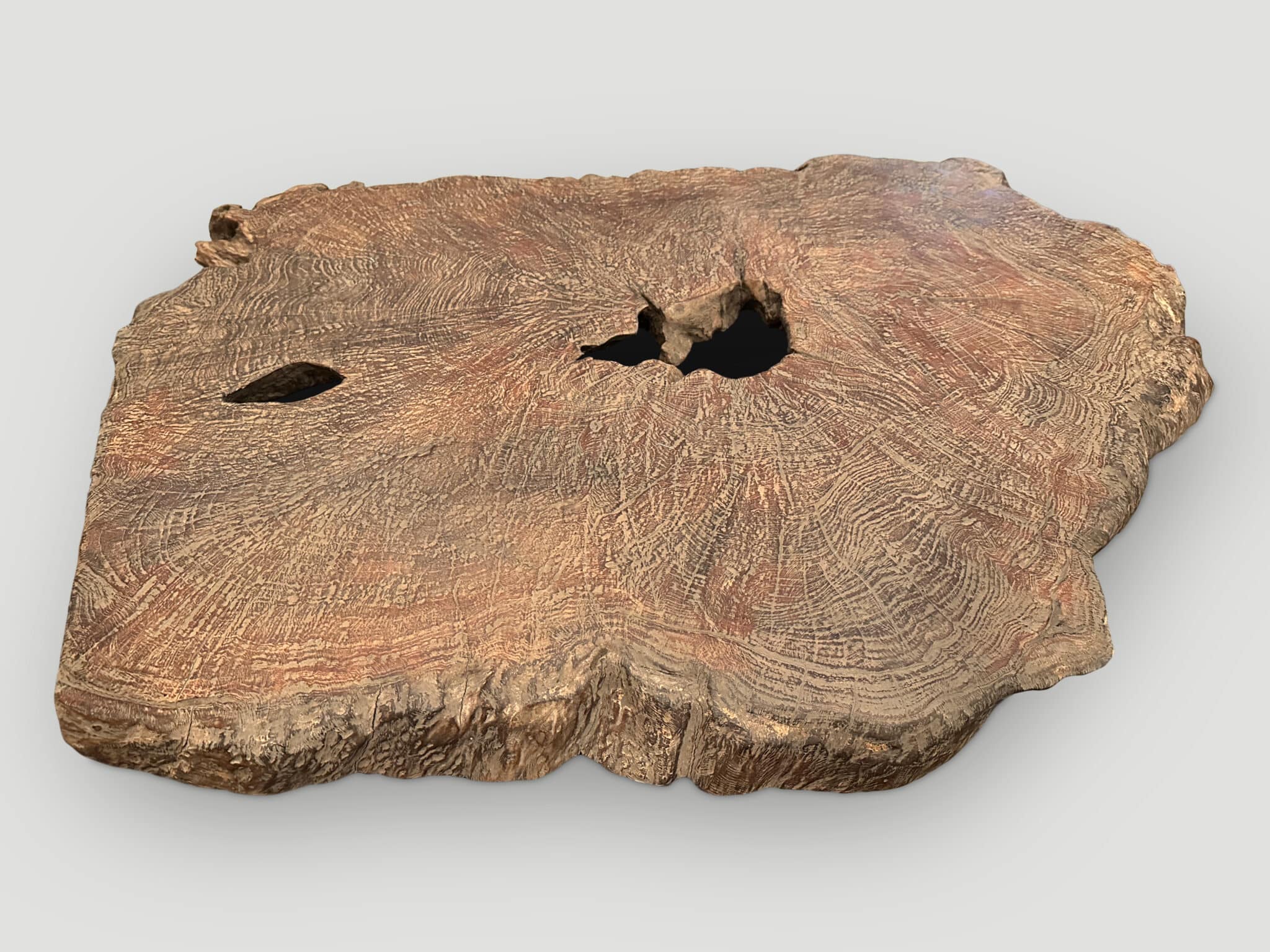 rare teak wood slab or table top