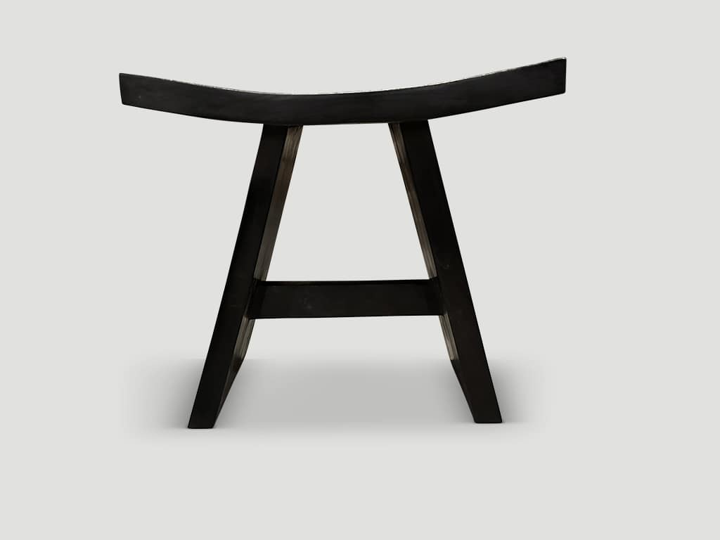 Sleek minimalist bench