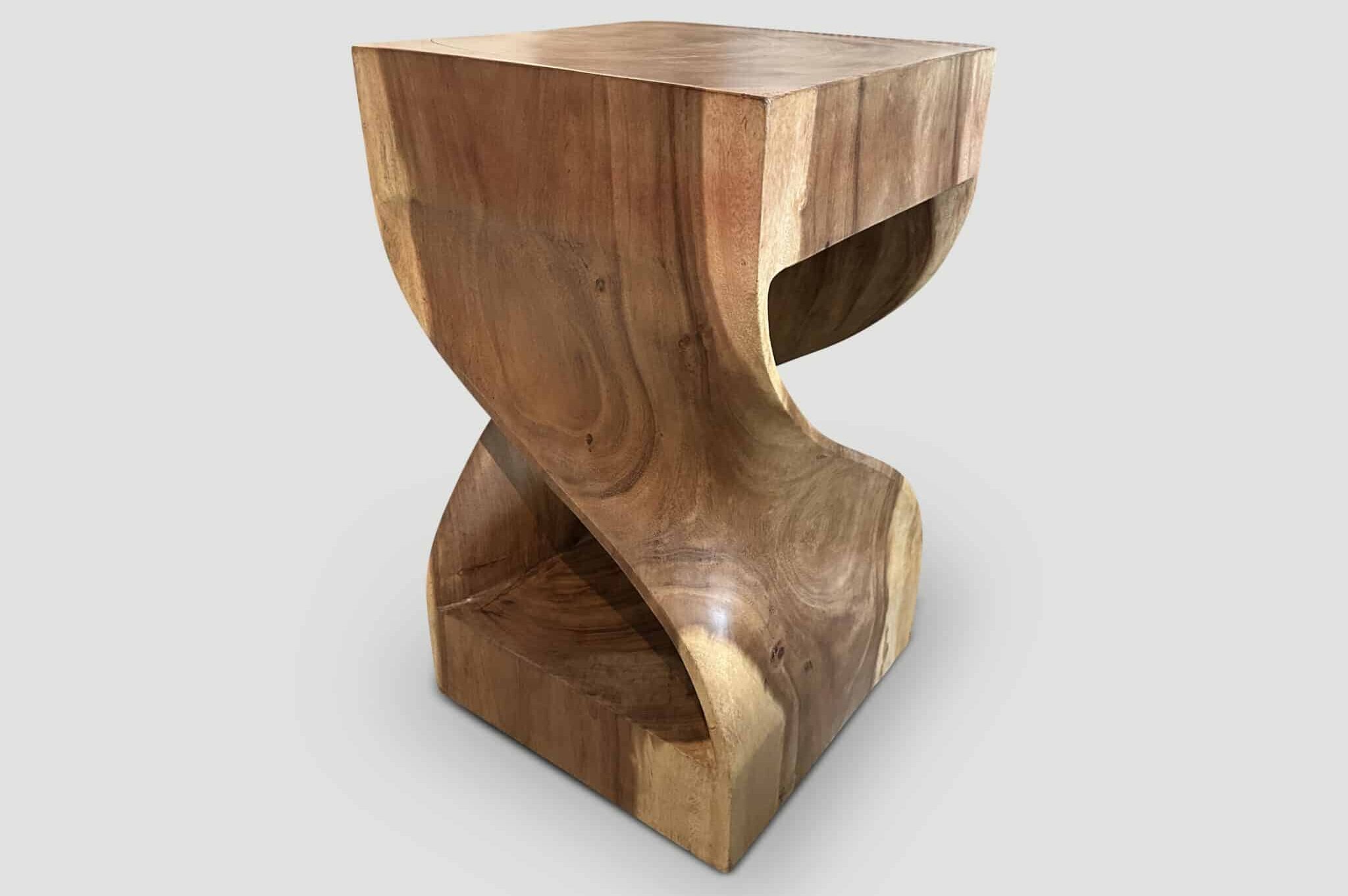 sculptural side table or pedestal