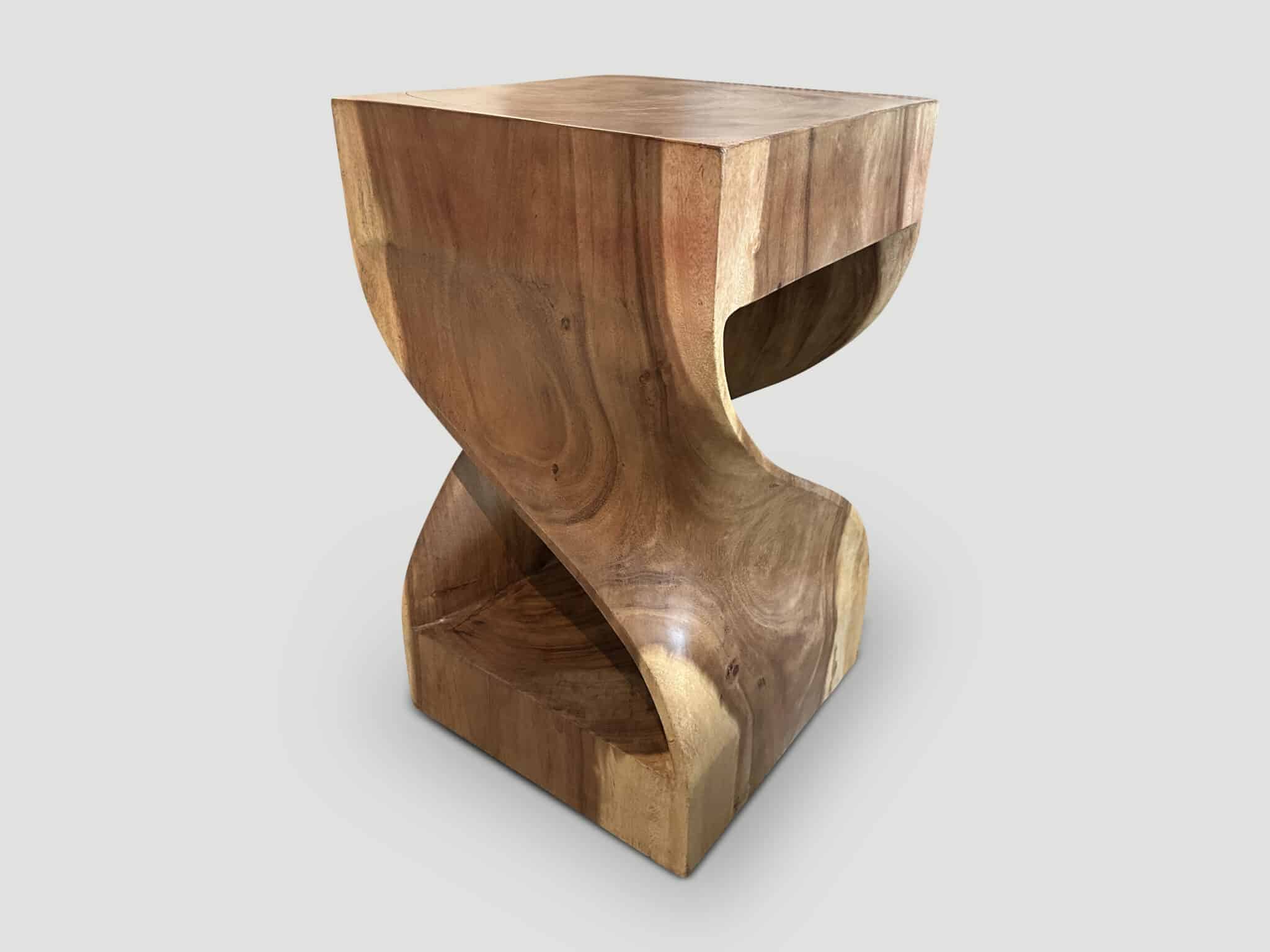 sculptural side table or pedestal