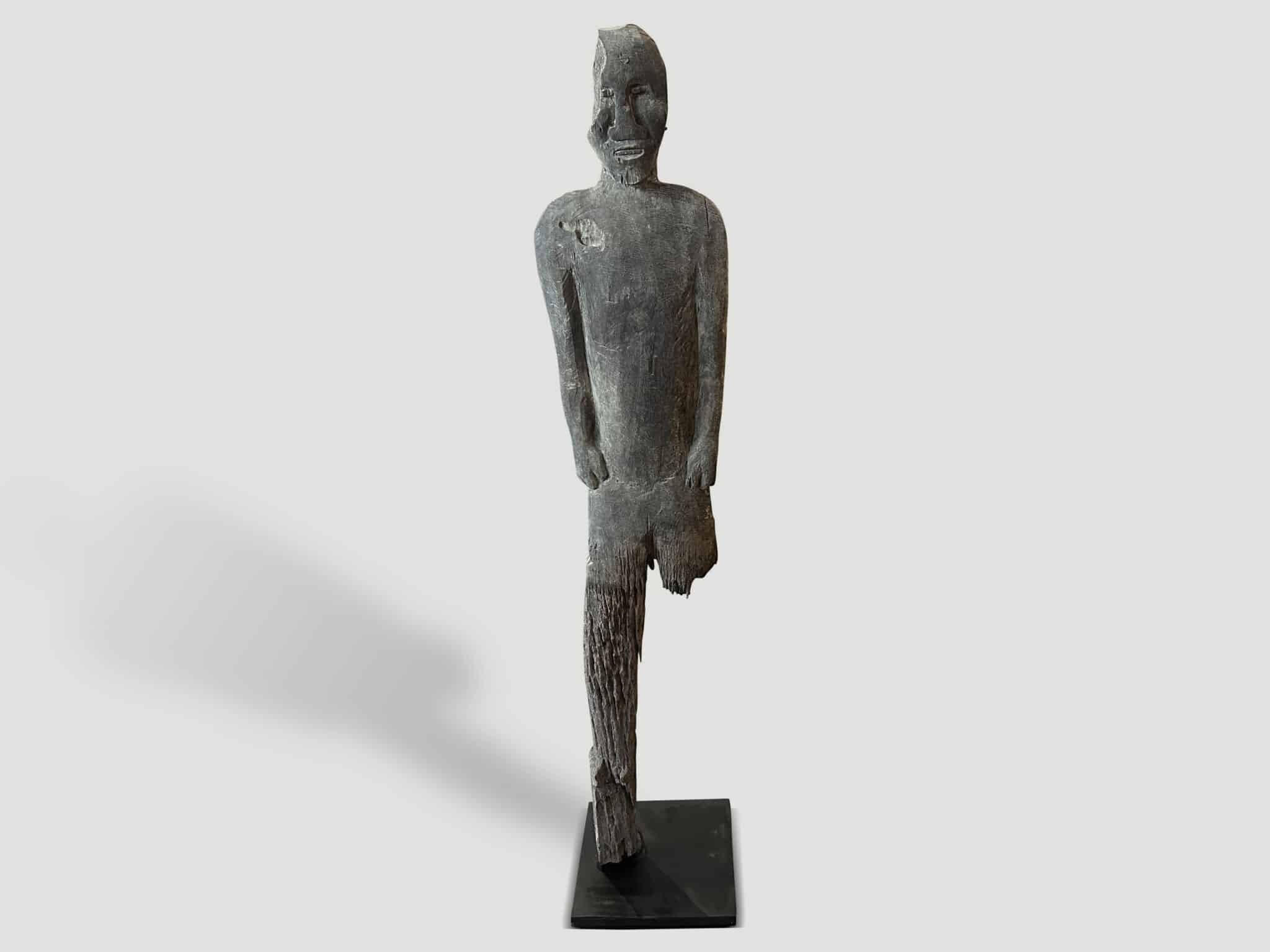 antique statue from Kalimantan