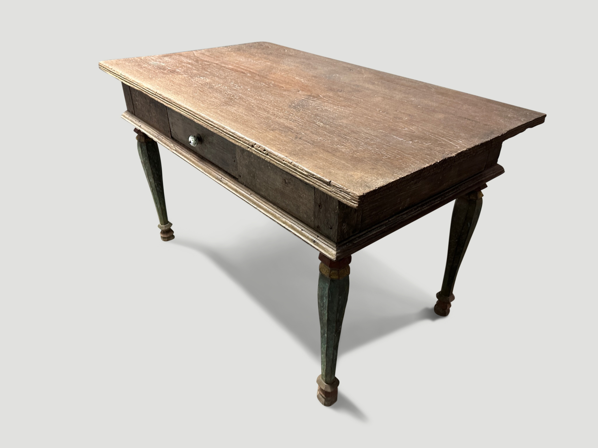 Antique colonial desk or console