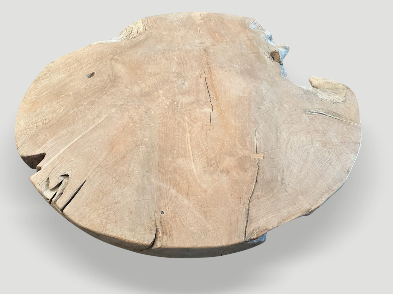 Impressive Organic Round Coffee Table 0819G - Andrianna Shamaris