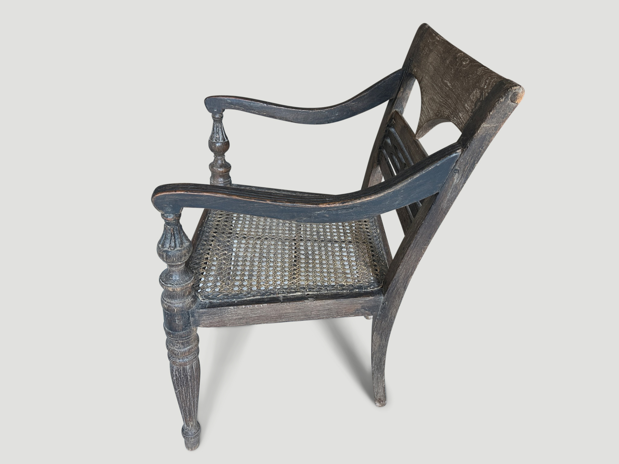 rare antique raffles arm chair