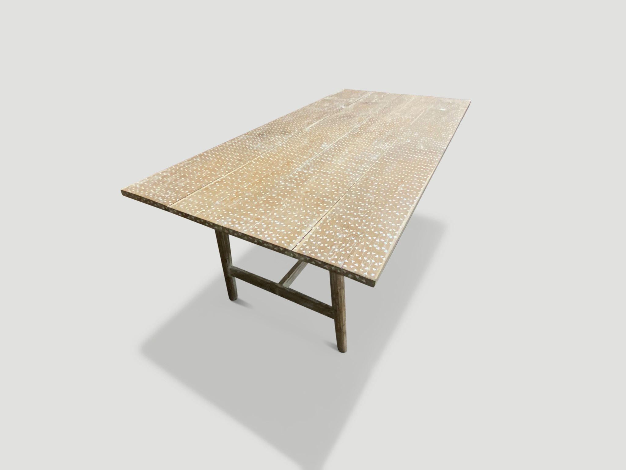 shell inlay table