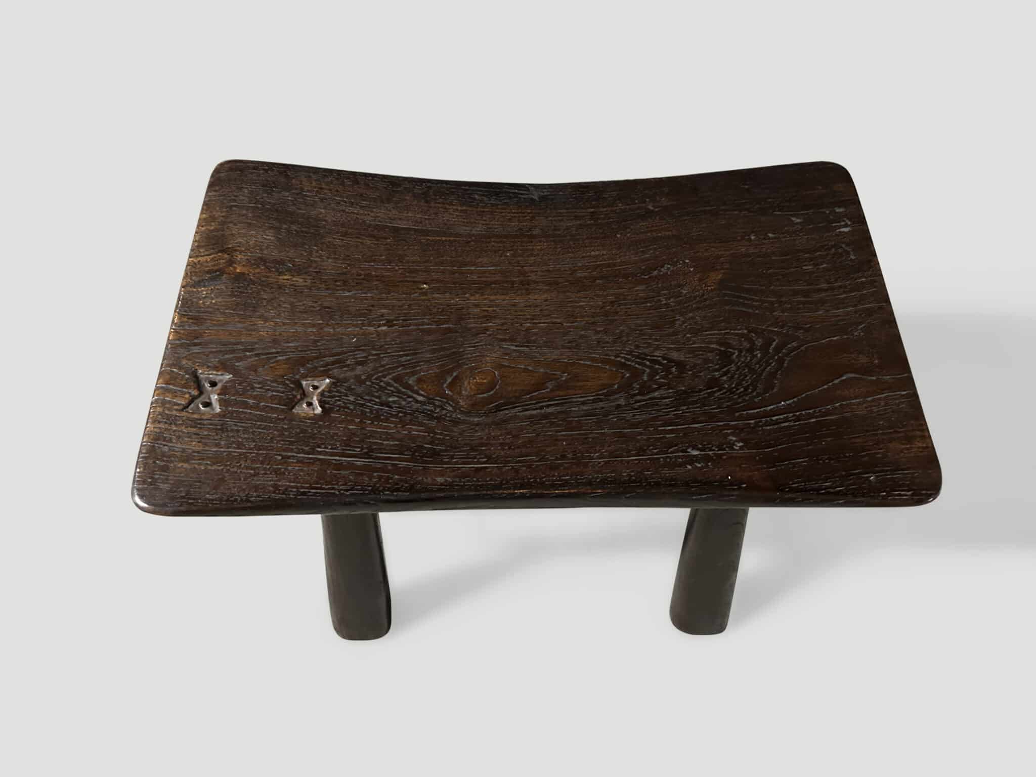 MID CENTURY COUTURE BENCH OR STOOL