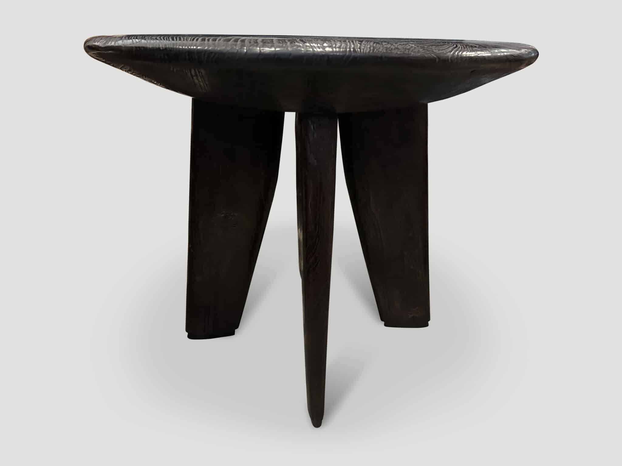MID CENTURY COUTURE ESPRESSO STAINED TABLE
