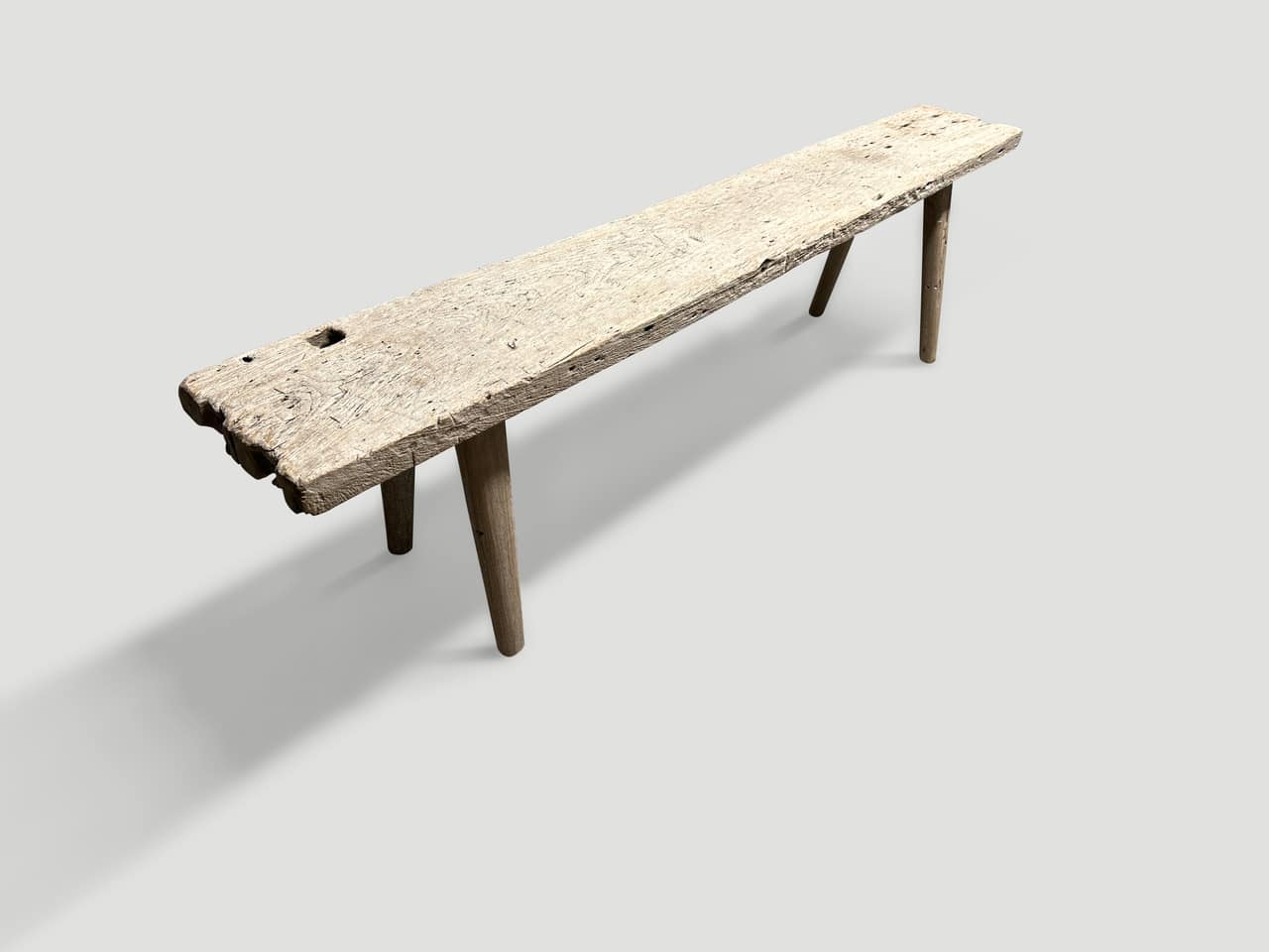 antique wabi sabi bench