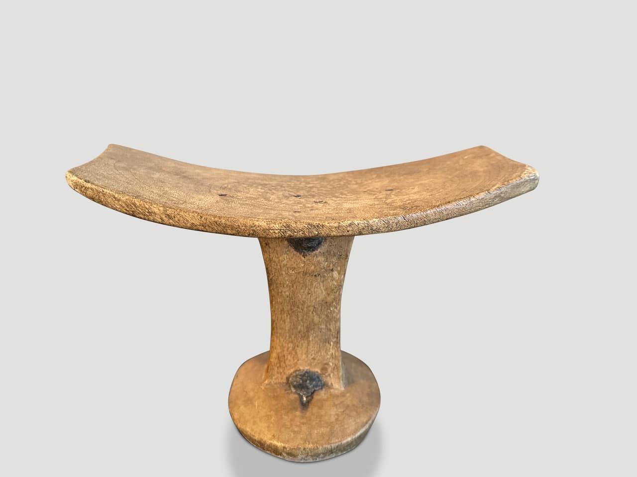 African headrest with lovely patina
