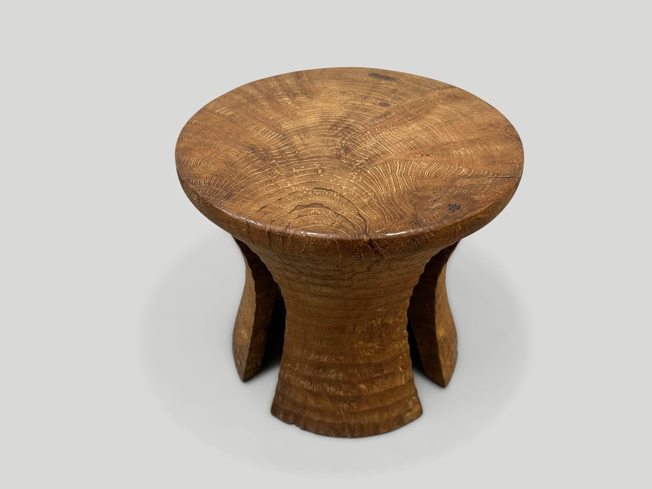 teak wood side table