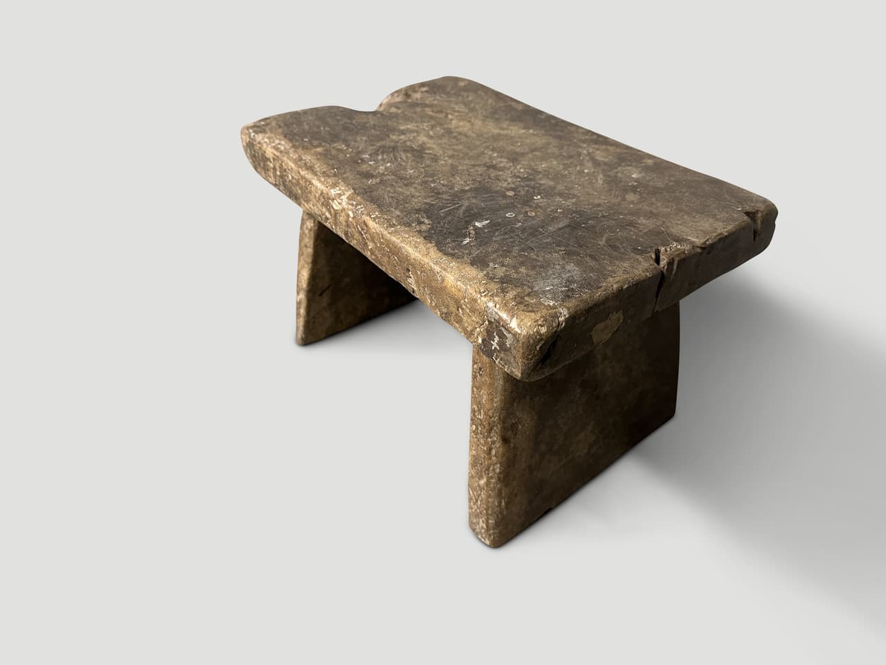 wabi sabi side table or stool