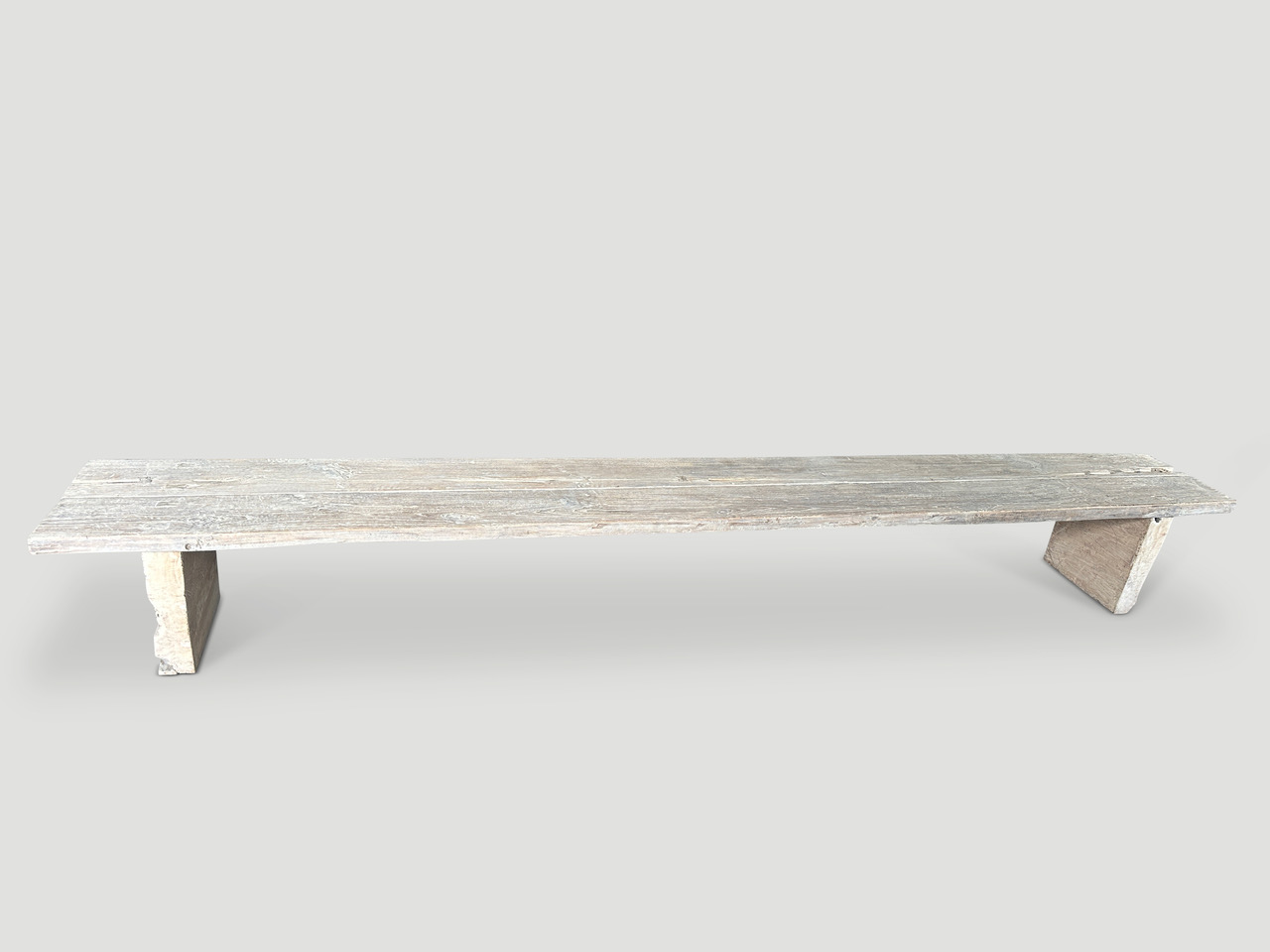 minimalist wabi sabi bench