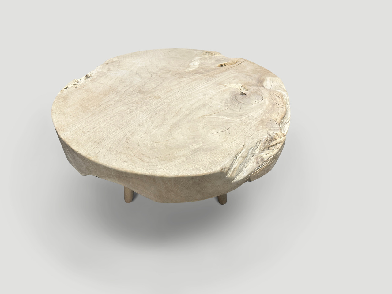 reclaimed teak wood coffee table
