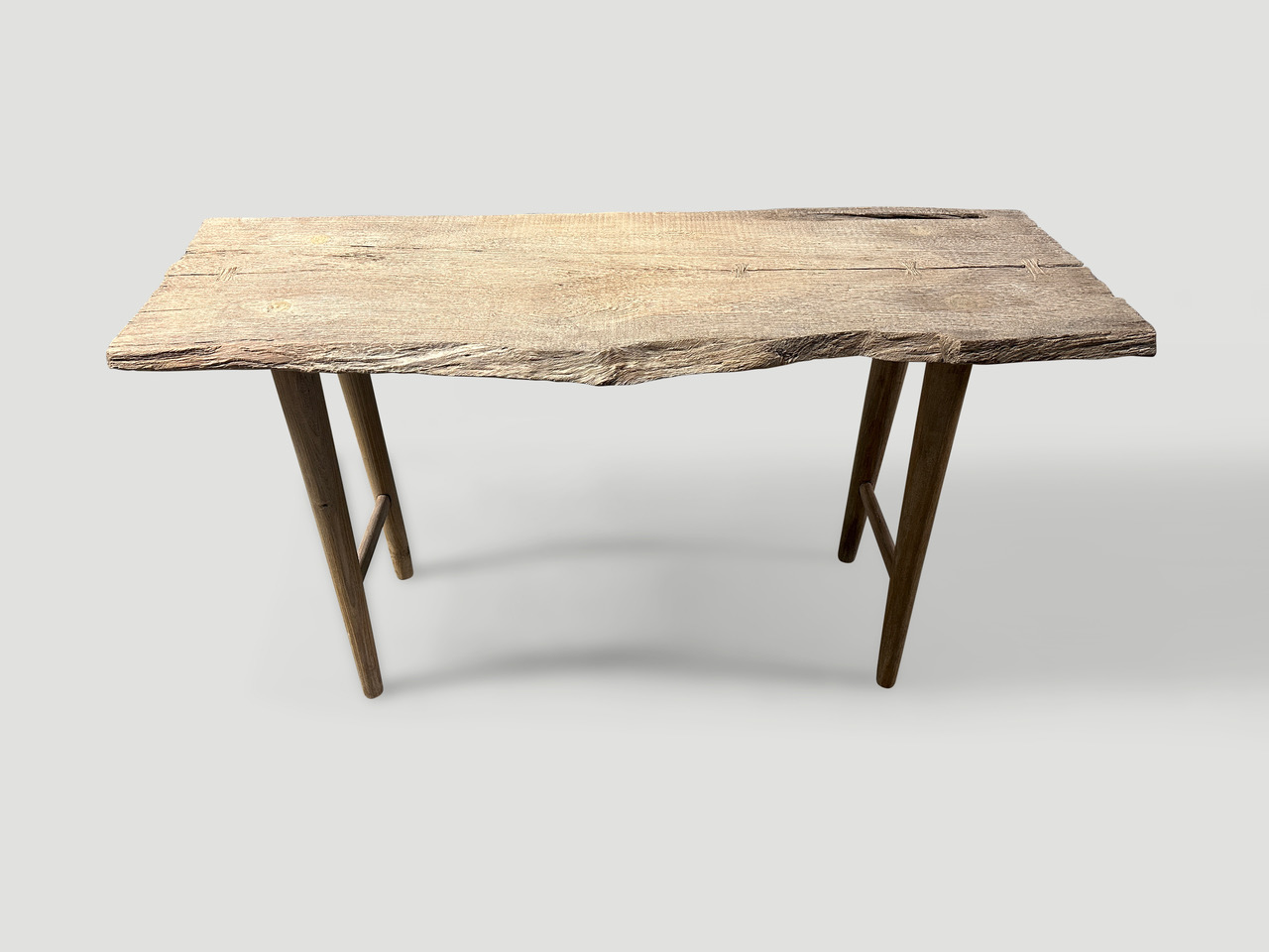 WABI SABI LIVE EDGE CONSOLE TABLE