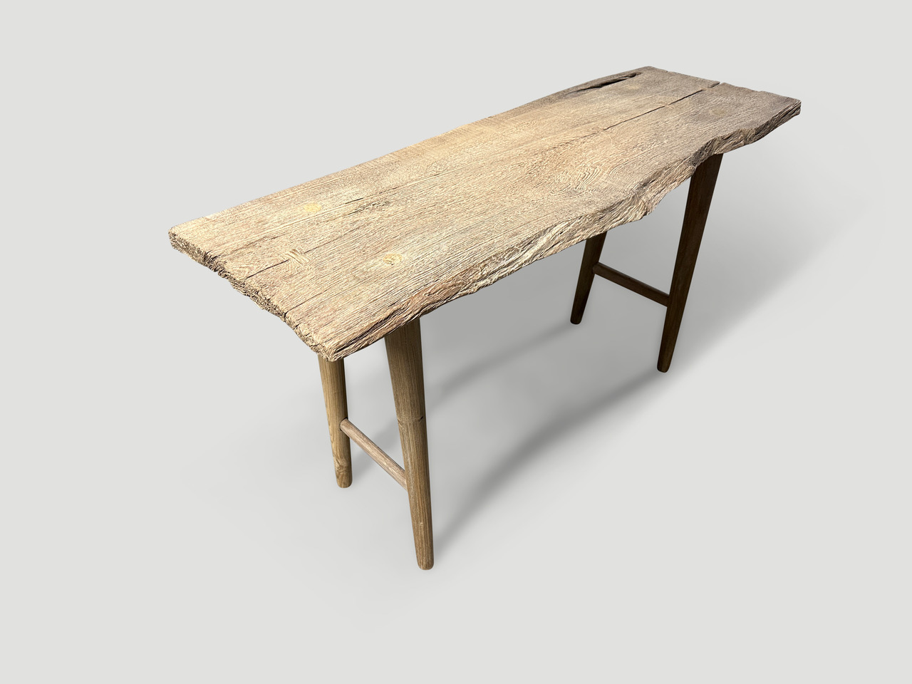 WABI SABI LIVE EDGE CONSOLE TABLE