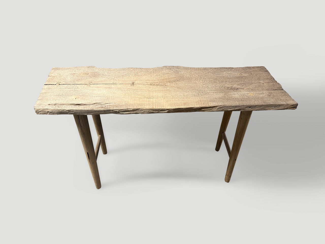 WABI SABI LIVE EDGE CONSOLE TABLE