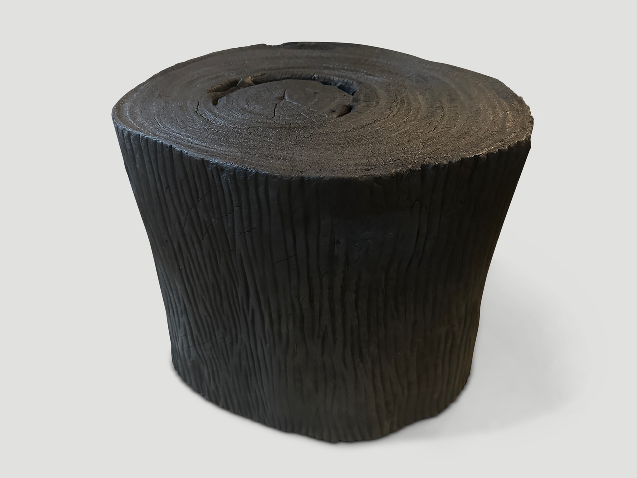 Ulin wood side table or stool