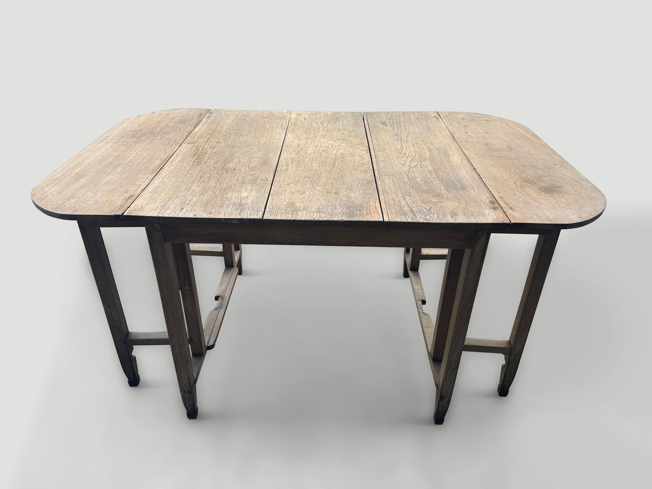 antique wabi sabi teak wood dining table