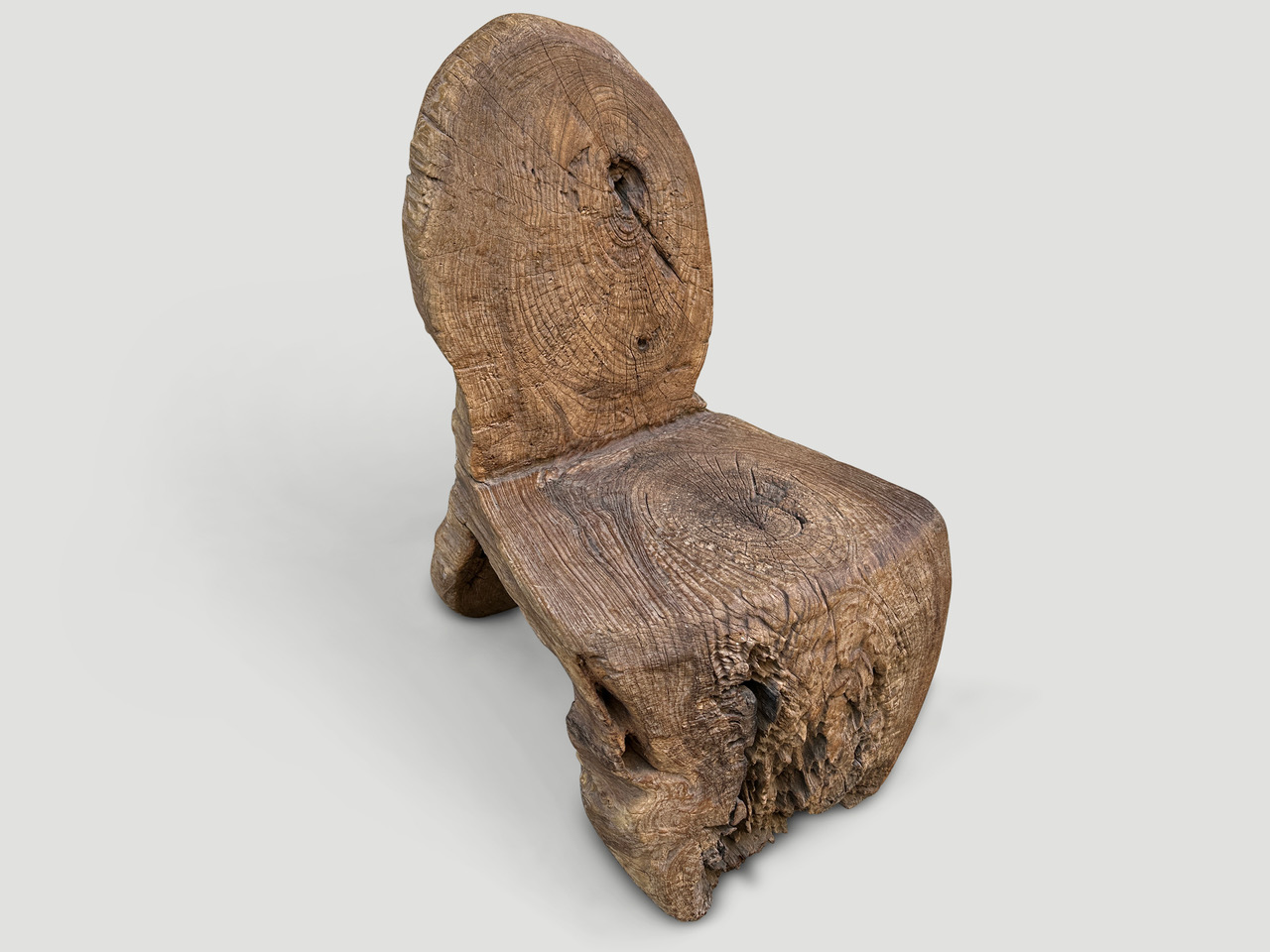 wabi sabi sculptural chair