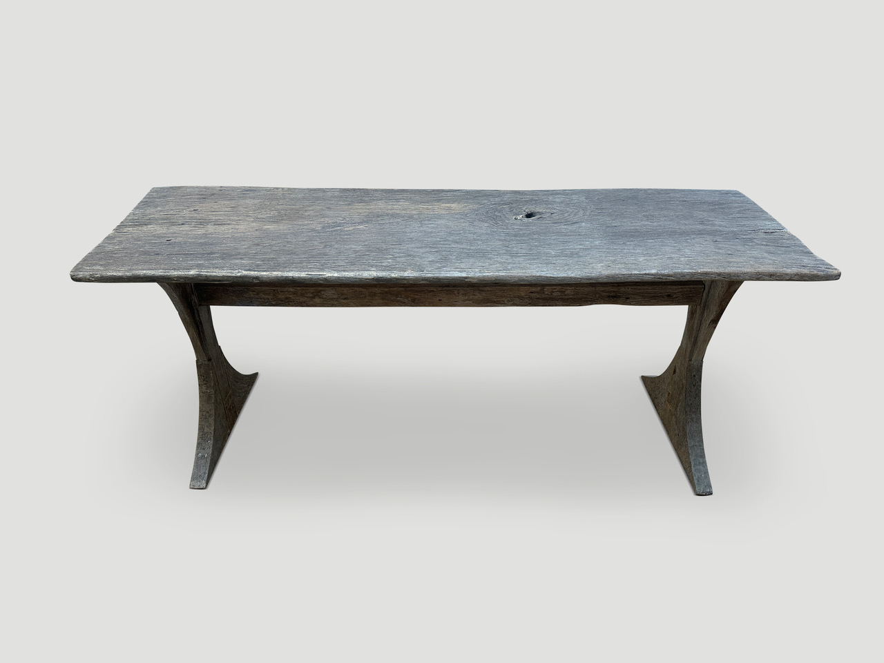 wabi sabi teak wood table