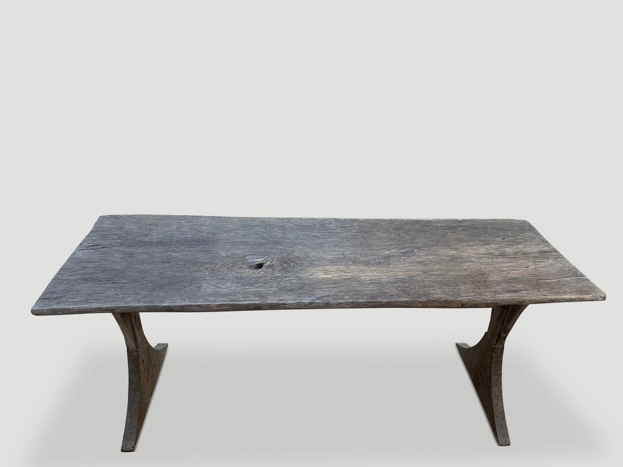 wabi sabi teak wood table