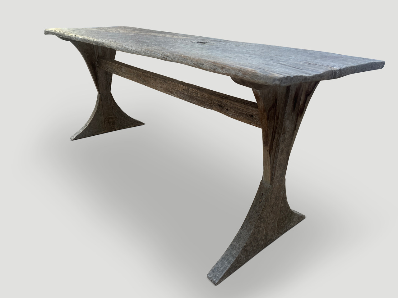 wabi sabi teak wood table