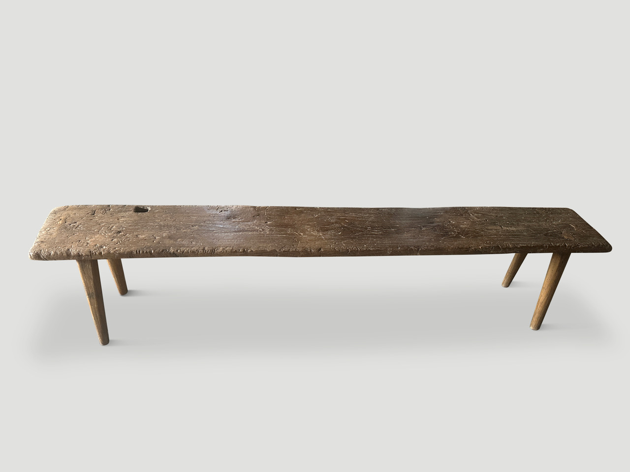 antique teak wood bench