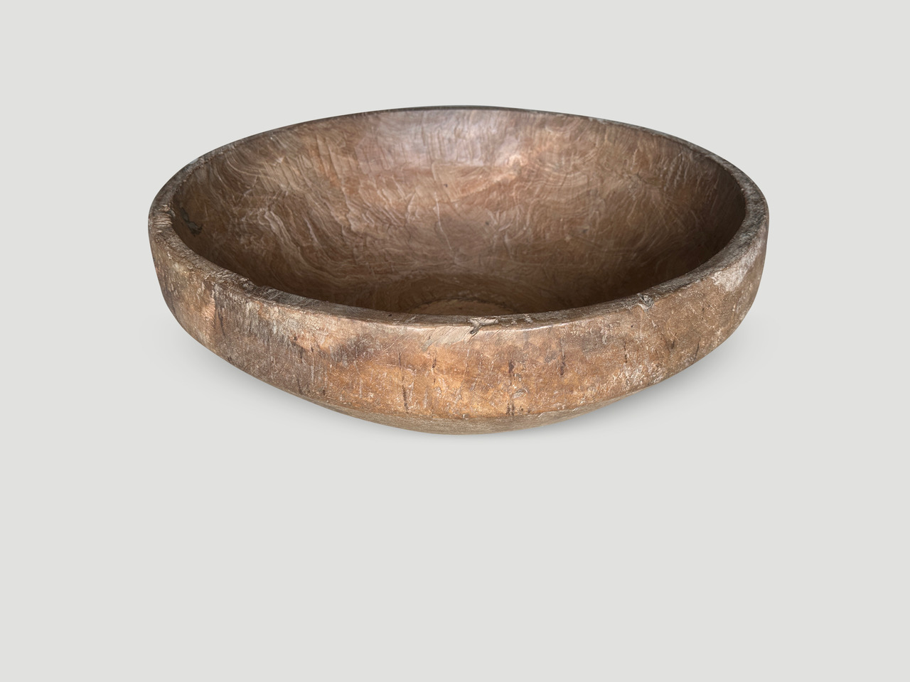 monumental sculptural antique bowl