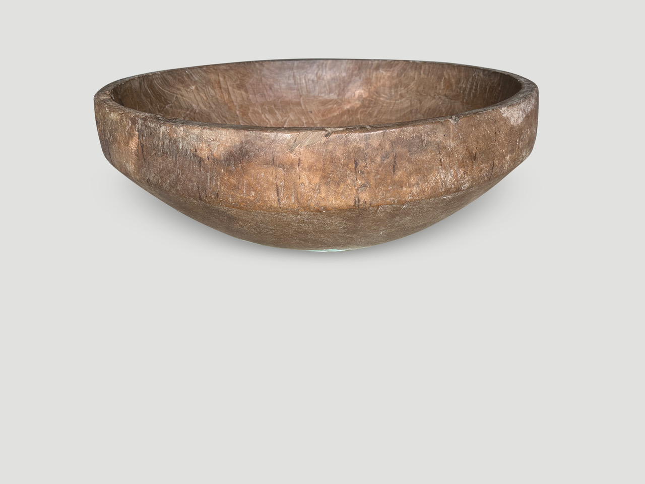 monumental sculptural antique bowl