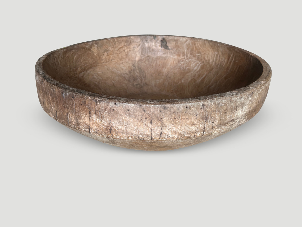 monumental sculptural antique bowl