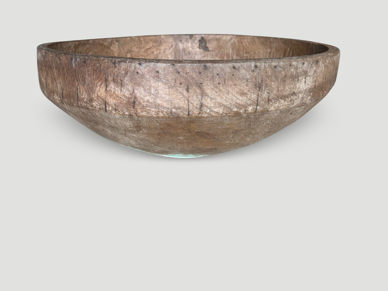 monumental sculptural antique bowl