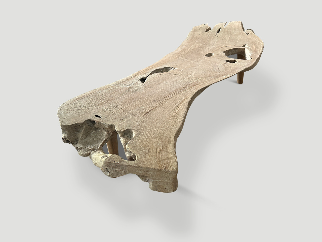 SCULPTURAL ORGANIC COFFEE TABLE OR BENCH