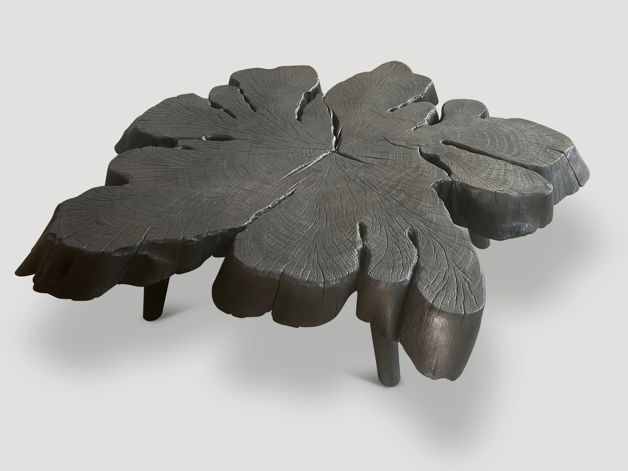 amorphous rose wood coffee table