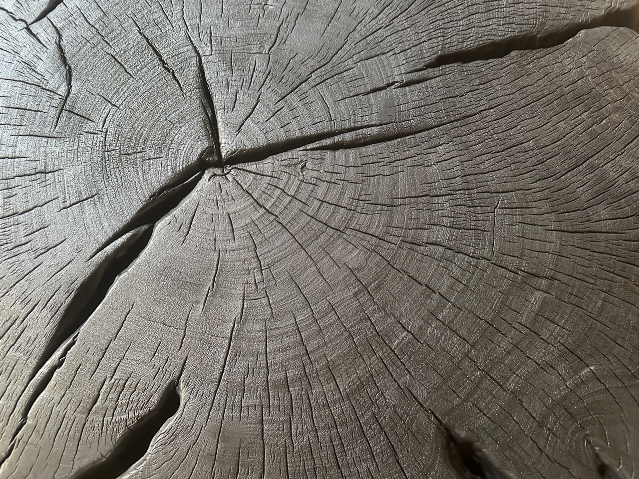 amorphous rose wood coffee table