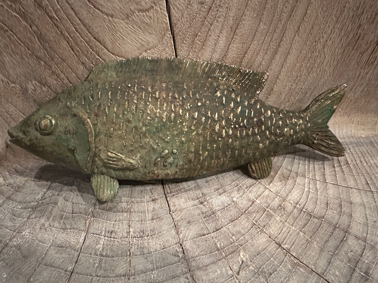 vintage African fish casting